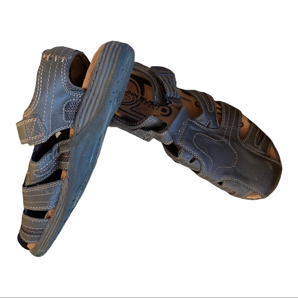 Nunn Bush Dual Comfort Fisherman Style Men’s Adjustable Sandals Size 11 - Picture 4 of 9